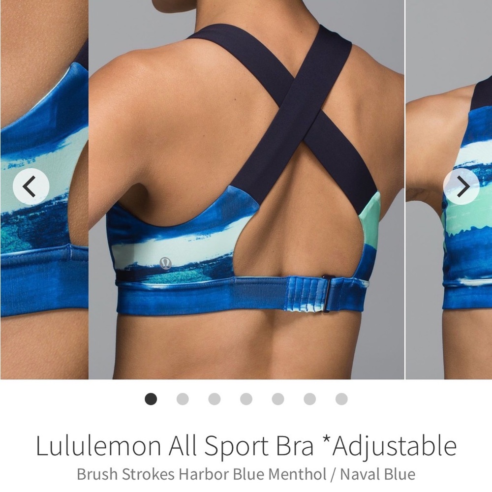 Lululemon All Sport Bra *Adjustable, like new - Picture 2 of 7